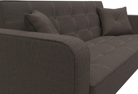 Диван-книжка Тур (Коричневый/Рогожка) Лига Диванов арт.125019