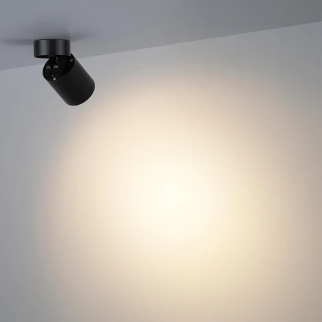 Потолочный светильник накладной Odeon Light Turno 7132/7CL черный/металл IP20 LED 7W 75Лм 3000K 36° 220V