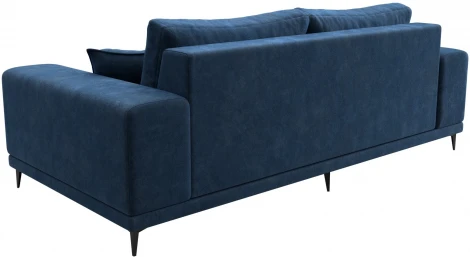 Диван прямой Льюес Лига Диванов (Велюр) арт.126690