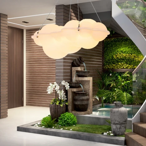 Подвесной светильник Nuvola L50 Imperiumloft Im_Pd712 (220181-60) (LED, на тросе, тучи)