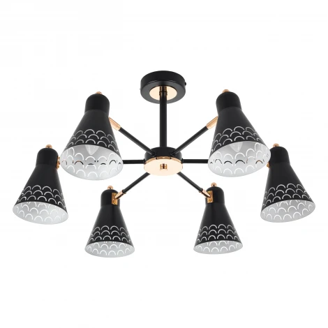 Потолочная люстра на штанге MyFar Chilly MR1531-6C (220V)