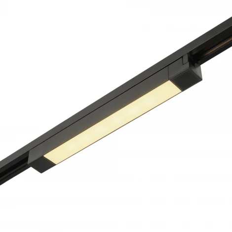 Трековый светодиодный светильник 220V однофазный MyFar Лайнс MT0110-16W3K-B