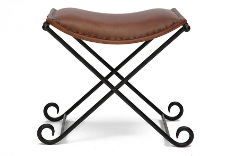 Стул Secret De Maison FLEX ( mod. M-1931 ) коричневый (металл/кожа буйвола)