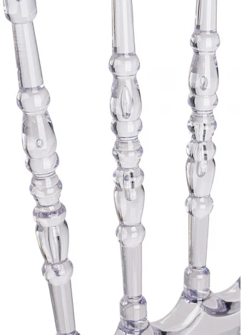 Пластиковый стул Woodville Chiavari 1 clear white 15588