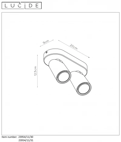 Спот Lucide Xyrus  23954/11/30 (220V)