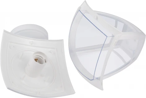 Настенный фонарь уличный ЭРА НБУ 07-40-002 «Дели 2» белый (220V, IP44)