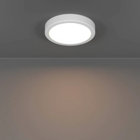 Настенно-потолочный светильник с регулировкой цветовой температуры Eglo Fueva 6 901332 7,5W(LED) 2700K, 4000K, 6500K, пластик, белый, белый