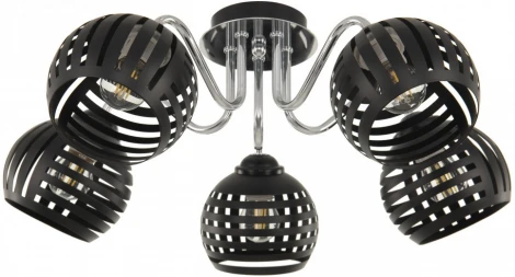 Потолочная люстра Arte Milano AMALFI-325107 325107/5 BK.CR (220V)