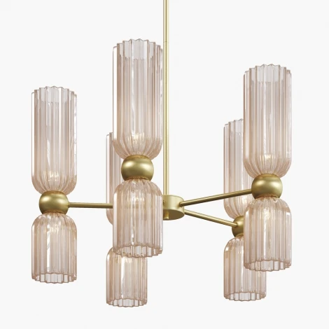 Потолочная люстра на штанге Maytoni Antic MOD302PL-10CG (220V)