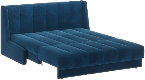ВЕНЕЦИЯ Кровать-диван прямой синий, 140 D1 furniture арт.AAA41371008