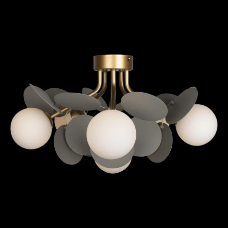 Потолочная люстра Loft It Matisse 10008/6C Grey (220V, шарики)