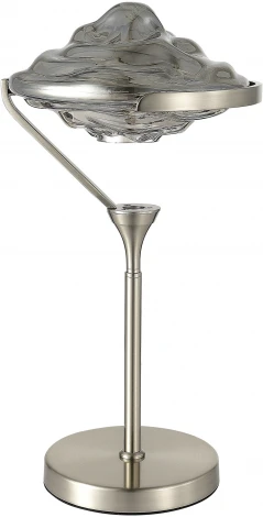Настольная лампа ST Luce Amara SL6115.104.01 Никель/Дымчато-Серый LED 1*19W 3000K