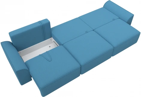 Диван прямой Лига-048 НПБ Лонг Лига Диванов (Рогожка) арт.128242