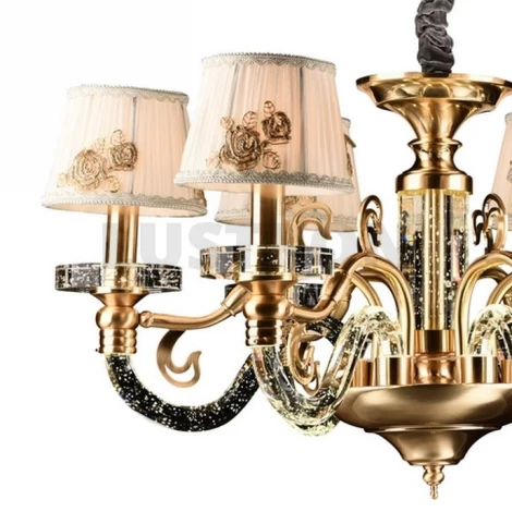 Подвесная люстра IDLamp Michel 404/6-LEDOldbronze