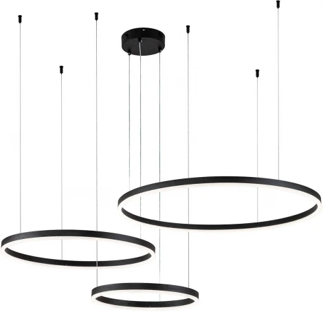 Подвесной светильник Indigo Galass V000032L (ночной режим, LED, 220V, пульт управления, на тросе)