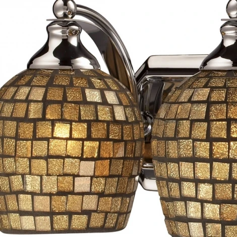 Бра N-Light 570 570-4C-GLD polished chrome / gold leaf