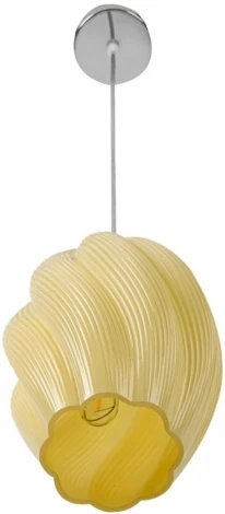 Подвесной светильник Lumion Tide 8291/1A хром/кремовый, металл/стекло E27 1*60W 220V (на проводе)