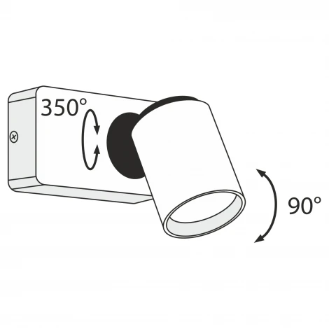 Спот Maytoni Alliot SP317-CW-01-W