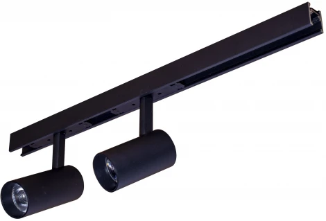 Трековый магнитный светильник ЭРА Nova TRM20-6-7W4K-B (LED, 48V, круглые)