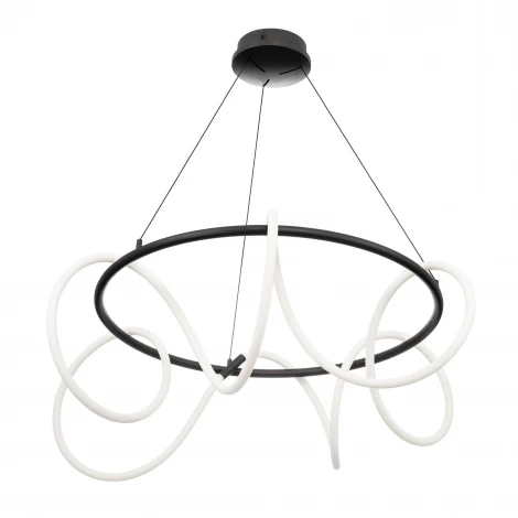 Подвесной светильник с гибким неоном и пультом Citilux Python CL220281 (регулировка яркости, LED, на тросе)