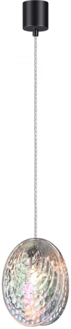 Подвесной светильник Odeon Light Mussels 5039/1 черный/перламутровый/металл/стекло G9 1*40W (220V, на проводе)