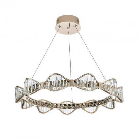 Подвесная люстра светодиодная хрустальная Modelux MODELUX ML.785.800 CP