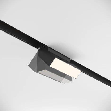 Трековый линейный светильник 48V Basis Gravity 4000K 10Вт 120° LED (магнитный) Maytoni Technical TR075-2-10W4K-B