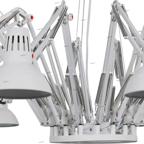 Подвесная люстра Arte Lamp Ragno A2043SP-16WH