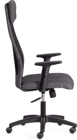 Компьютерное кресло игровое Tetchair PROFIT PLT (Ткань/Серый,Черный) 20614