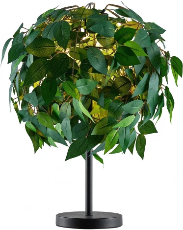 Настольная лампа Lussole Idaho LSP-0682 (220V, выключатель, листья)