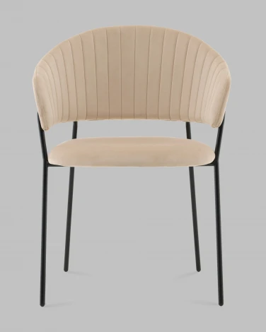 Стул Бруно NEW велюр кремовый Stool Group арт.УТ000041620