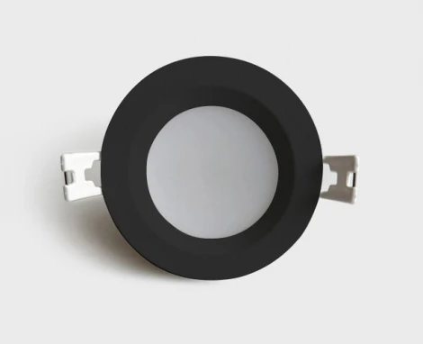 Встраиваемый светильник Italline IT08-8018 black 3000K (LED, 220V, круглые, IP65)