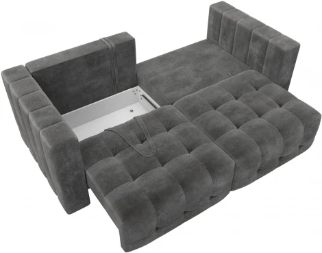 Диван прямой Лига-052 НПБ Лига Диванов (Велюр) арт.128755