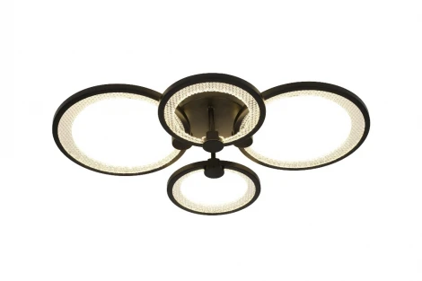 Потолочная люстра на штанге светодиодная с пультом ЭРА Odry CLL-1-78-RC BK