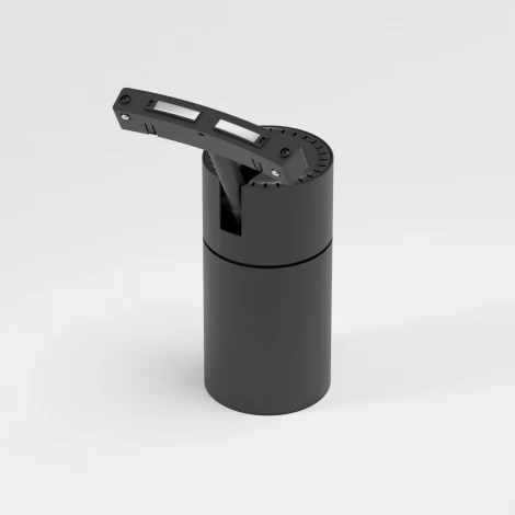 Трековый светильник магнитный для радиусного шинопровода Elektrostandard Slim Magnetic 85187/01 20W 4200K Comfi чёрный Ø 800мм (LED, 48V)