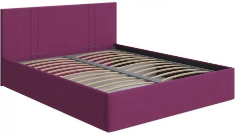 PROxSON Кровать Helix с бельевым ящиком (Ткань: Рогожка Savana Berry (фиолетовый)) 90x200