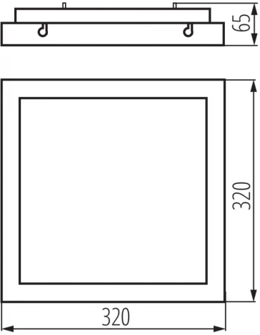 Потолочный светильник светодиодный Kanlux TYBIA 24646 (220V)