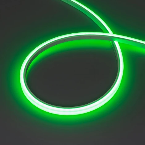 Светодиодная лента герметичная WAVE-TOP-PU-H120-10x10mm 24V RGB (10 W/m, IP68, 1m, wire x1) (Arlight, Вывод боковой) 052641