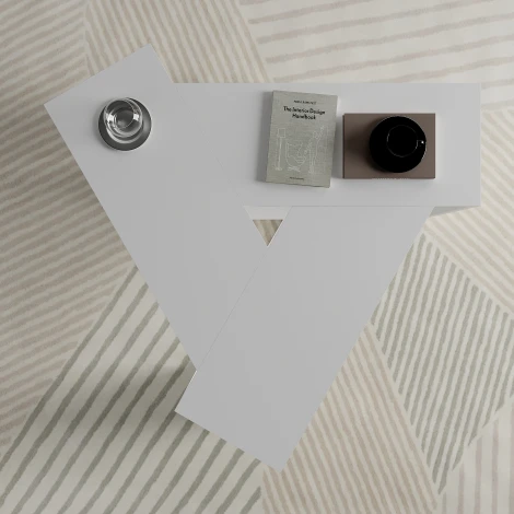 Стол журнальный TRIO COFFEE TABLE (Белый) LEVE