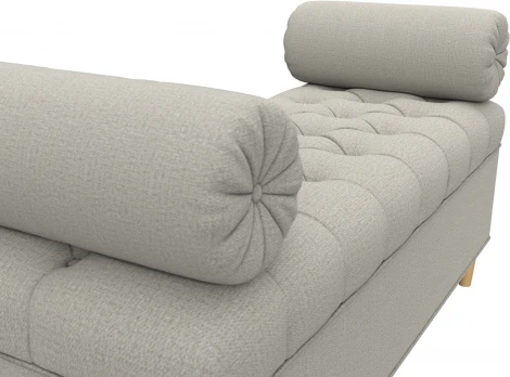 Банкетка Глория (Бежевый/Рогожка) Лига Диванов арт.125840