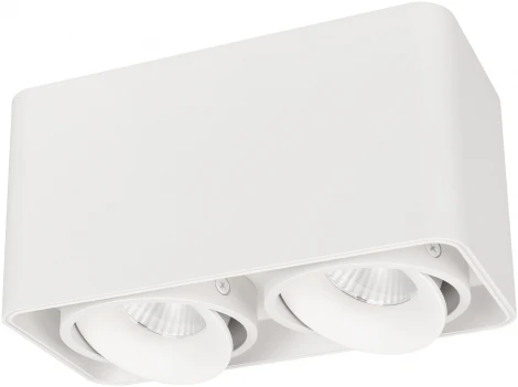 Накладной светильник LED SP-CUBUS-S195x100-2x8W Day4000 (WH, 45 deg, 230V) (Arlight, IP20 Металл) 036059