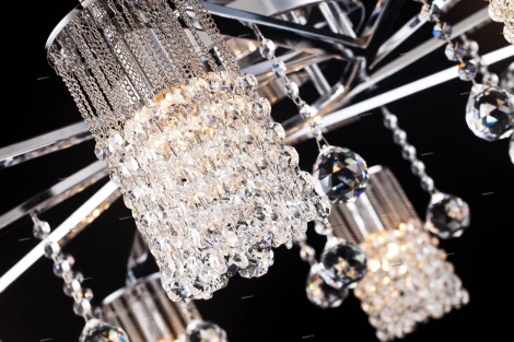 Потолочная люстра Arte Lamp Cascata A3028PL-10CC