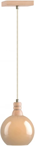 Подвесной светильник 33 ИДЕИ PND.123.01.03.018.BE-S.13.AM (220V, на проводе, шар)