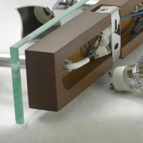 Бра для чтения Lussole Montone LSF-2571-02 (220V, куб, IP21)