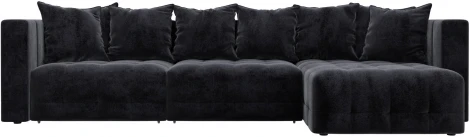 Диван угловой Лига-052 НПБ Лонг угол универсальный Лига Диванов (Велюр) арт.128822