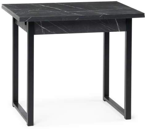 Стол Woodville Форли 90(150)х67 файерстоун / черный матовый 550564