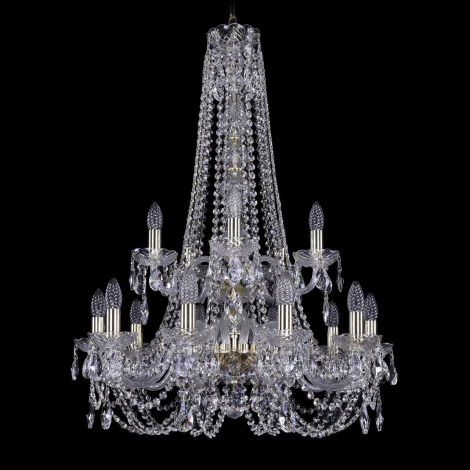 Подвесная люстра Bohemia 1406 1406/10+5/240/h-90/2d/G