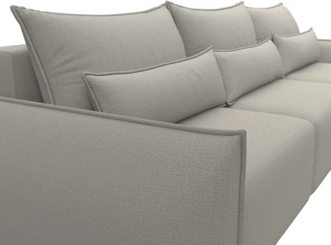 Диван прямой Лига-051 НПБ Лонг Лига Диванов (Рогожка) арт.128633