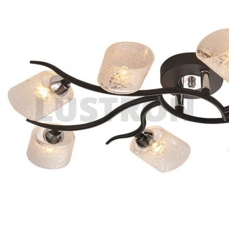Потолочная люстра IDLamp Orlenda 207/8PF-Black