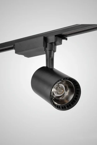 Однофазный трековый светильник светодиодный AM Group TRACK AM182-BK 3000K (220V)